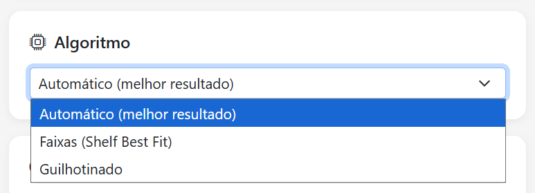 Seleção de Algoritmo